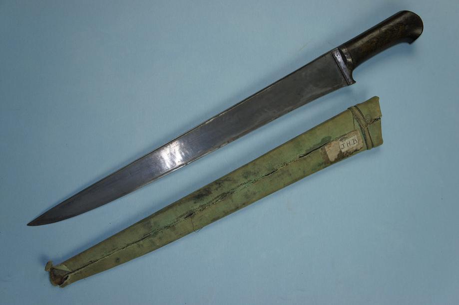 Massive and rare Pesh Kabz hybrid Khyber knife Afghanistan Central Asia www.swordsantiqueweapons.com